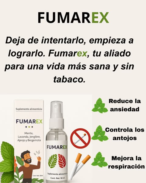 Fumarex – Menos humo, más vida 🚭❤️